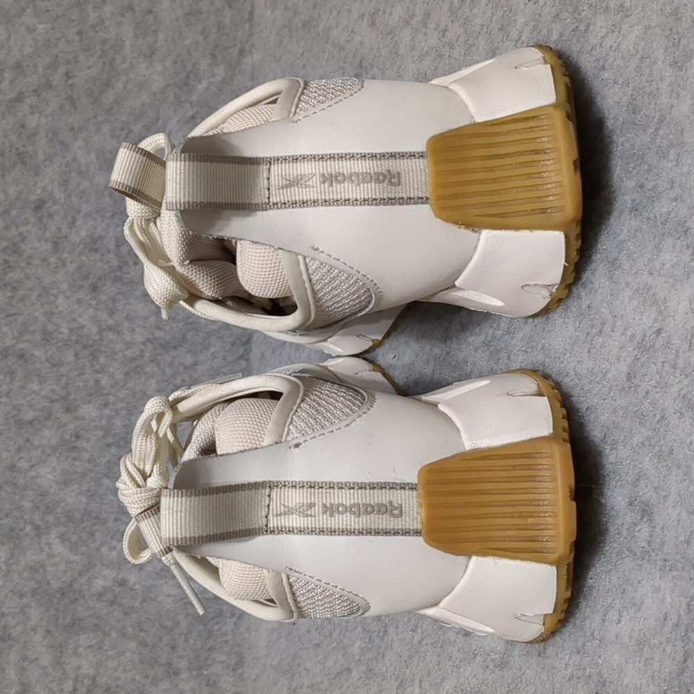 Reebok ZIG DYNAMICA Chalk Grey Women's Shoes Size 7 - Picture 3 of 9